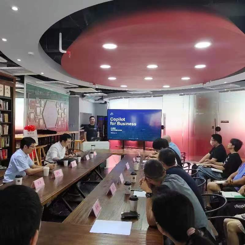 微軟在大連的首場官方AI代碼副駕駛講座